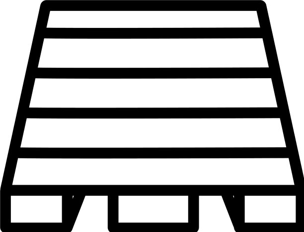 水平地板图标轮廓图片下载