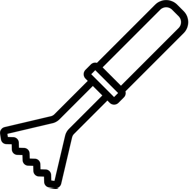 刮刀图标轮廓图片下载