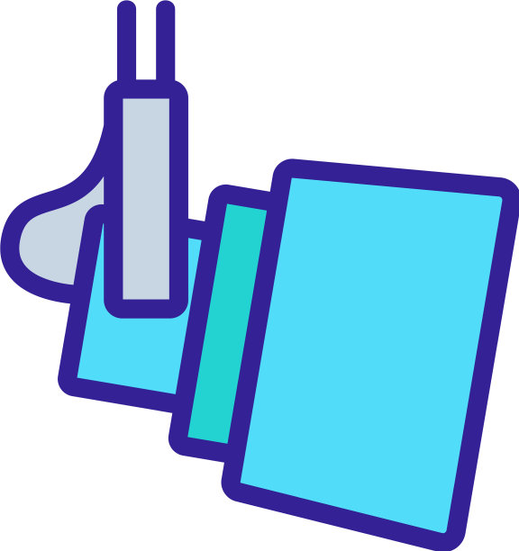 专业舞台聚光灯图标轮廓图片下载