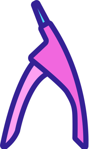 推刮刀图标轮廓图片下载