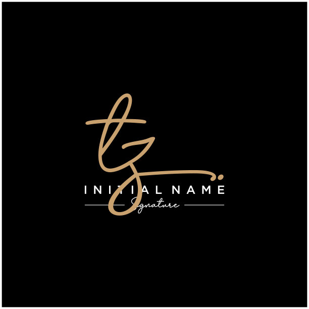 字母tz签名标志模板图片下载