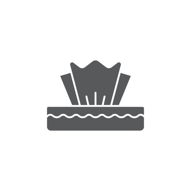 纸巾湿巾手帕盒图标隔离图片下载