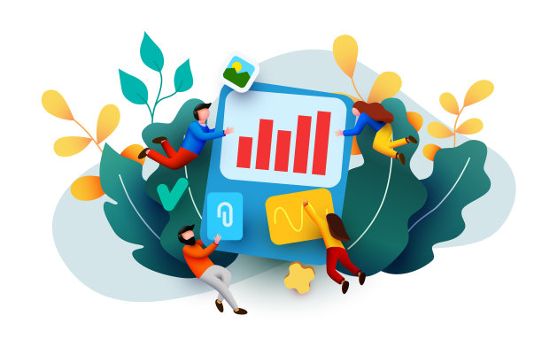 小型3d飞行人围绕业务解决方案图片下载