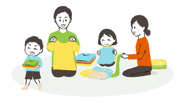 用刷子洗衣服的插图图片下载