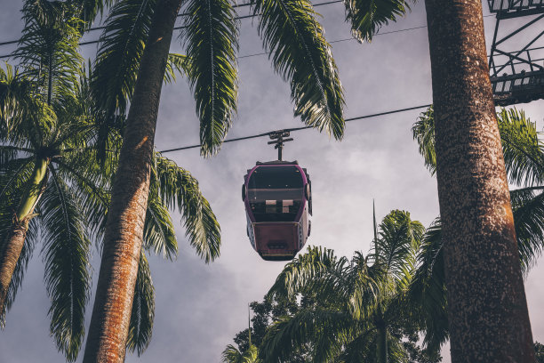 新加坡圣淘沙岛缆车之旅图片下载
