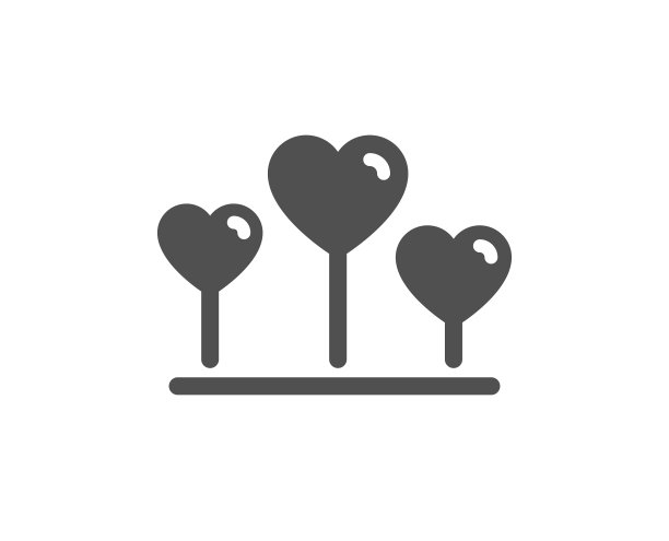 爱心是情人节的标志图片下载