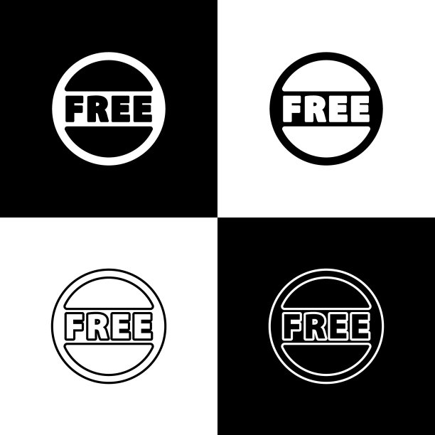 设置价格标签与题词免费图标图片下载