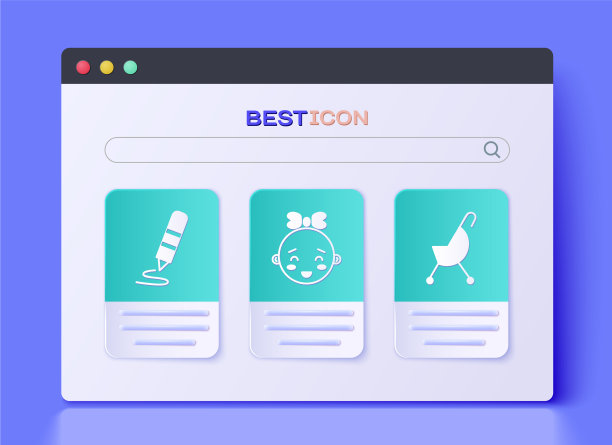 设快乐小女孩头蜡笔画画图片下载