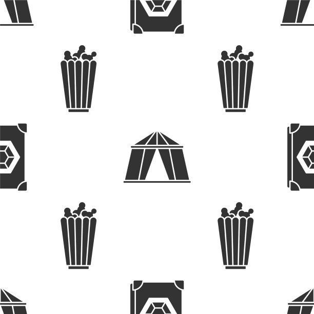 设置古魔法书马戏团帐篷和爆米花图片下载