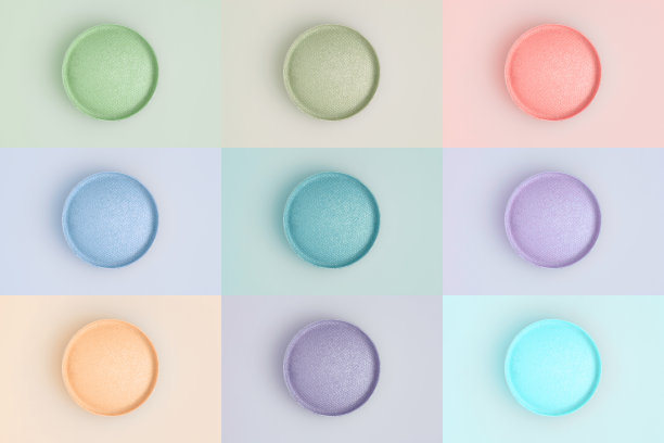 背景上的眼影。图片下载