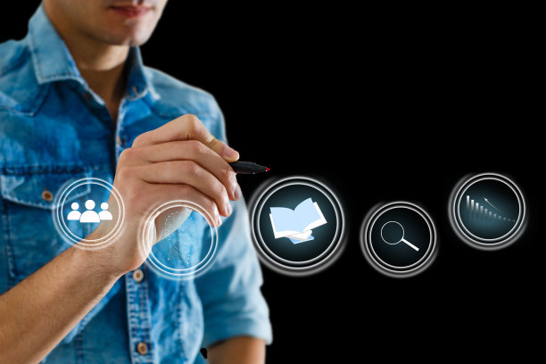 手按学习单词按钮。经营理念。e学习图片下载