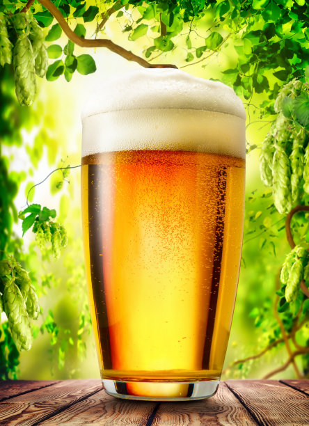 一杯淡啤酒图片下载