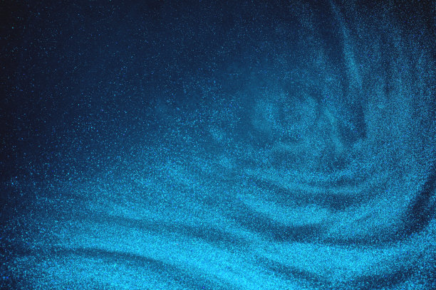 抽象的深蓝色闪烁闪烁的假日背景图片下载
