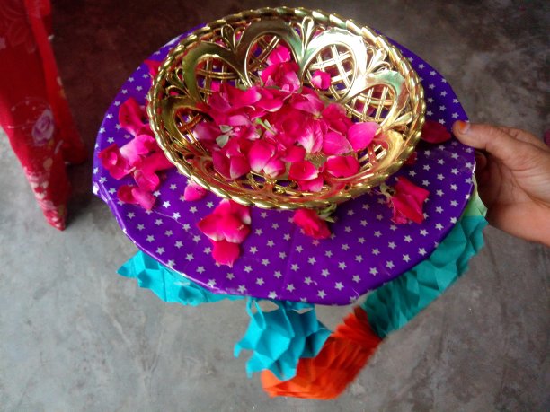 装饰过的盘子的图片图片下载