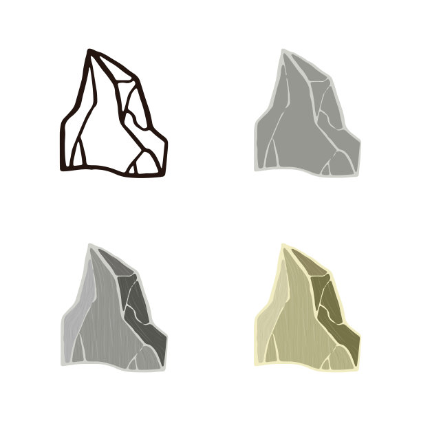 石套立方体，棱角锐利图片下载