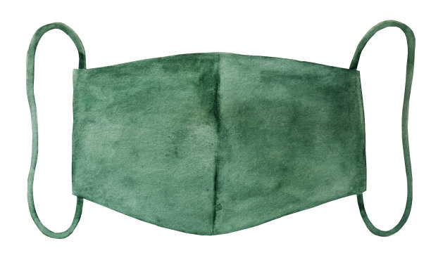 美丽的画一个防护医疗面具图片下载