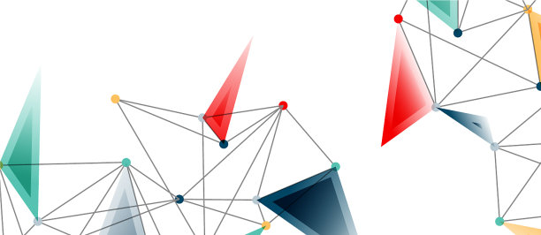 线点连接三角技术图片下载