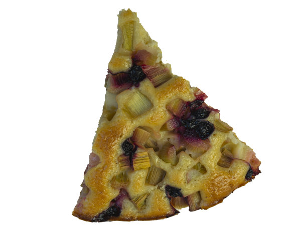 草莓大黄派图片下载