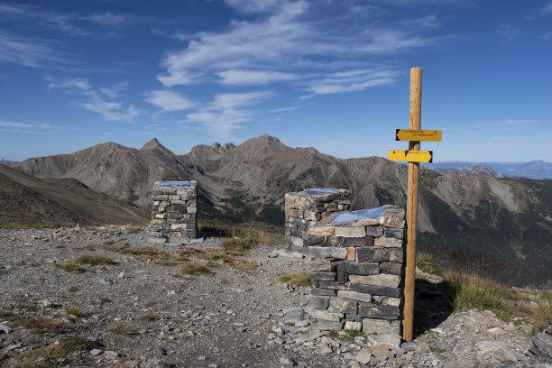 阿尔卑斯山的山顶图片下载