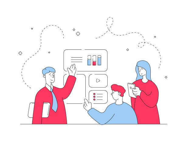 在线经理广告在线服务图片下载