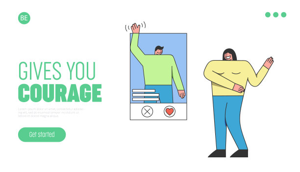 网络约会和关系网站登陆图片下载