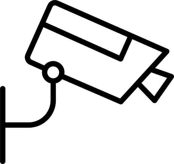 监控摄像头图标设计模板图片下载