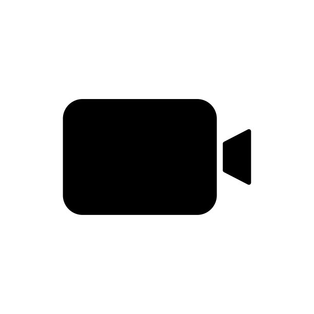 摄像机图标孤立在白色背景上。矢量插图。图片下载