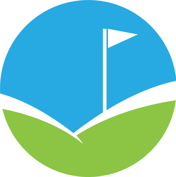 高尔夫标识模板图片下载