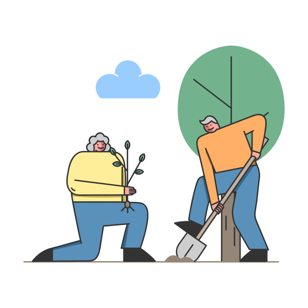 退休人员的休闲观念是快乐的晚年图片下载