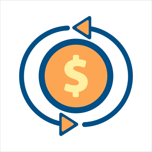 钱图标矢量。平面设计风格图标矢量概念图片下载