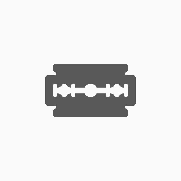 剃须刀片图标图片下载