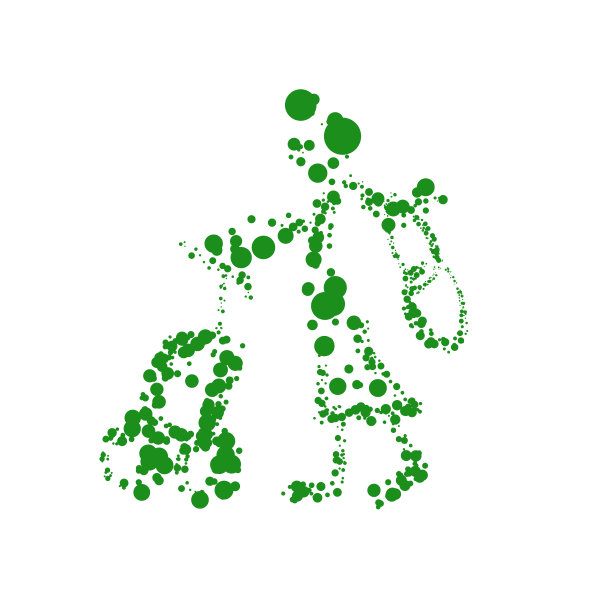 矢量插图的一个老年妇女去购物图片下载