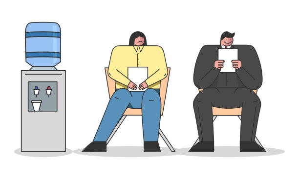 人力资源与工作面试的概念图片下载