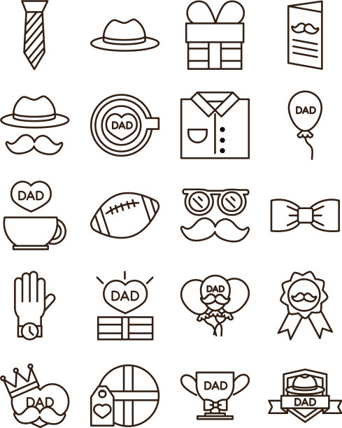 父亲节庆祝配件短信快乐图片下载