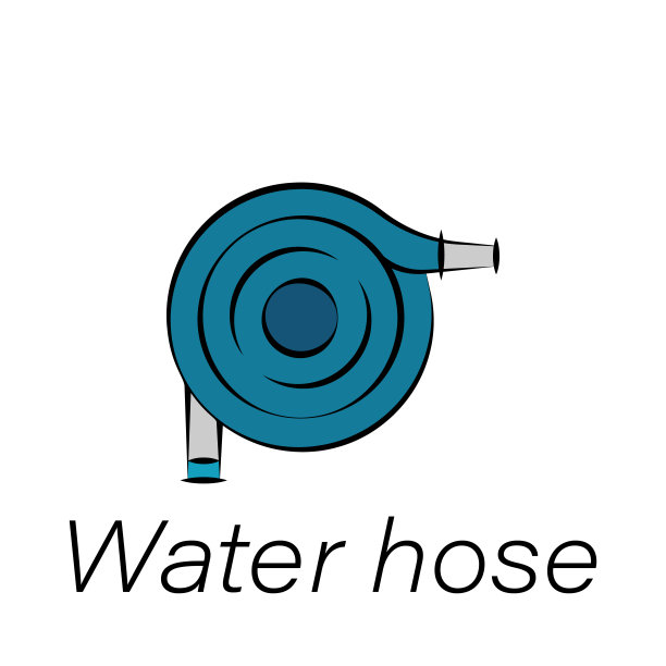 水管手绘图标。元素农场插图图标。符号和符号可以用于网页，标志，手机应用程序，UI，用户体验图片下载