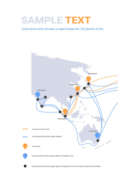 全球网络电缆连接和信息图片下载