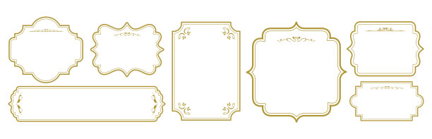 帧矢量插图集图片下载