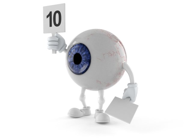 眼球特征与额定值图片下载