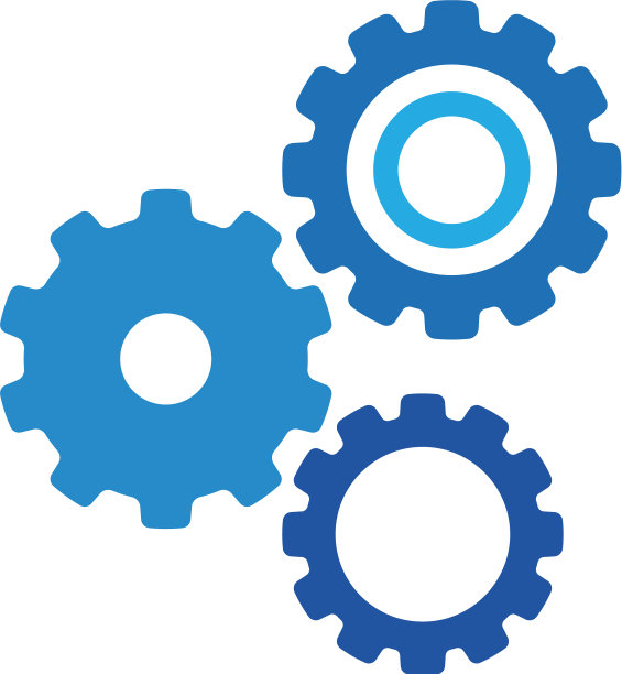 齿轮标志模板图片下载