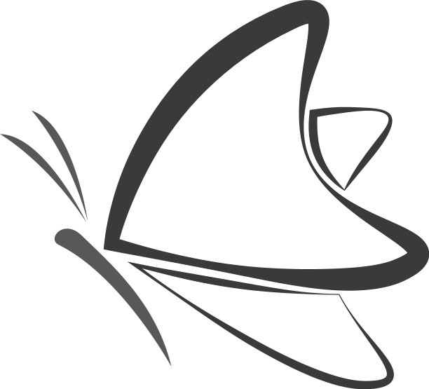 美蝶标志模板图片下载