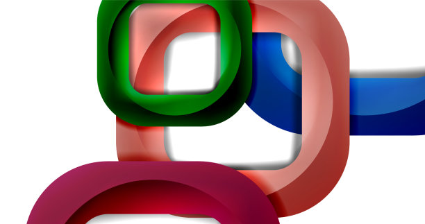 正方形几何抽象背景图片下载