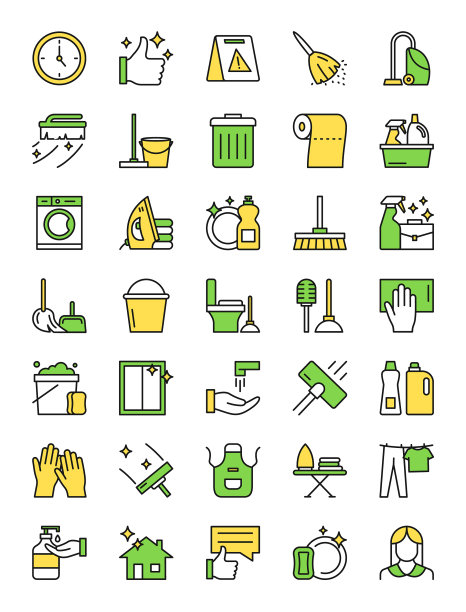 图标设置清洁服务图片下载