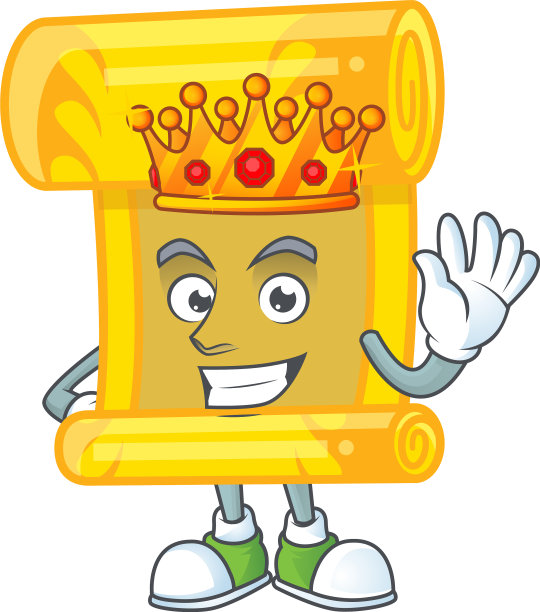 一个令人惊叹的中国黄金卷轴风格的国王图片下载