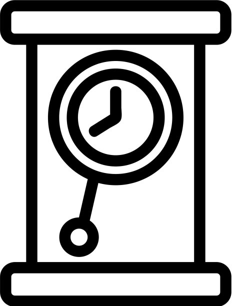 便携式经典钟摆图标图片下载