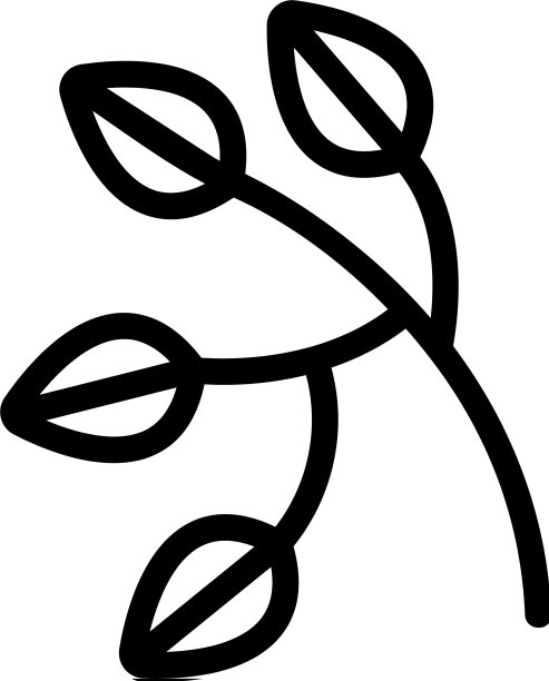 麦芽菜图标轮廓图片下载