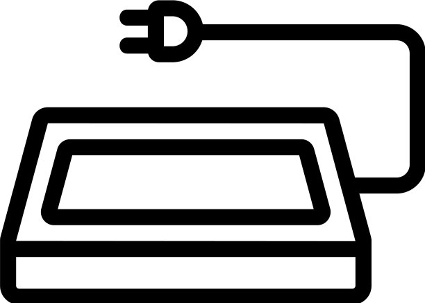 电热狗护士图标轮廓图片下载