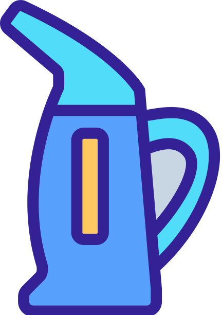 蒸汽熨斗垂直熨烫图标图片下载