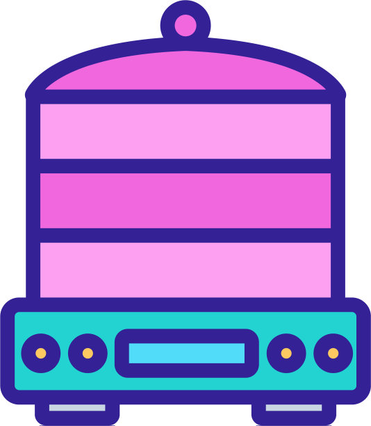 多功能蒸笼厨房图标图片下载