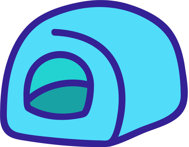 狗纸巾盒侧视图图标轮廓图片下载