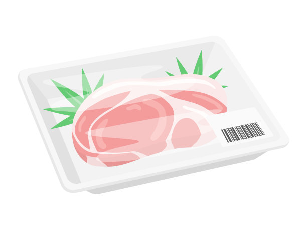 一包猪肉。图片下载